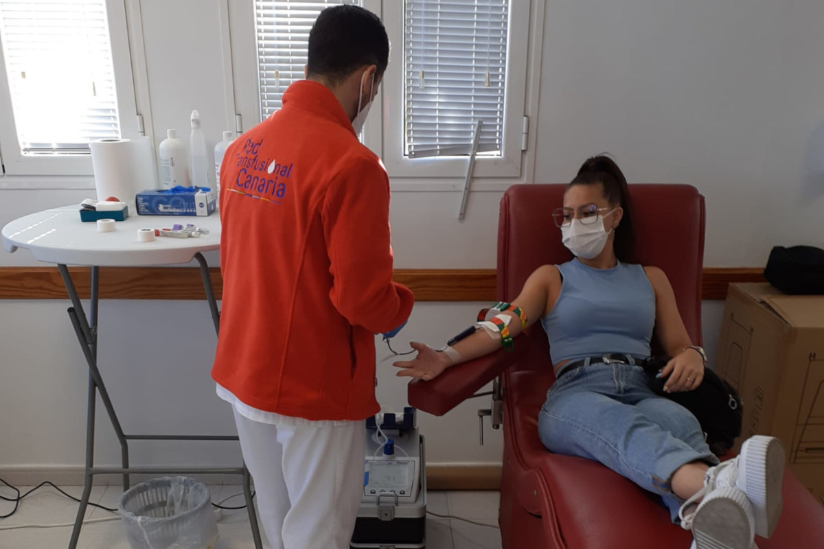 Donante de sangre del ICHH