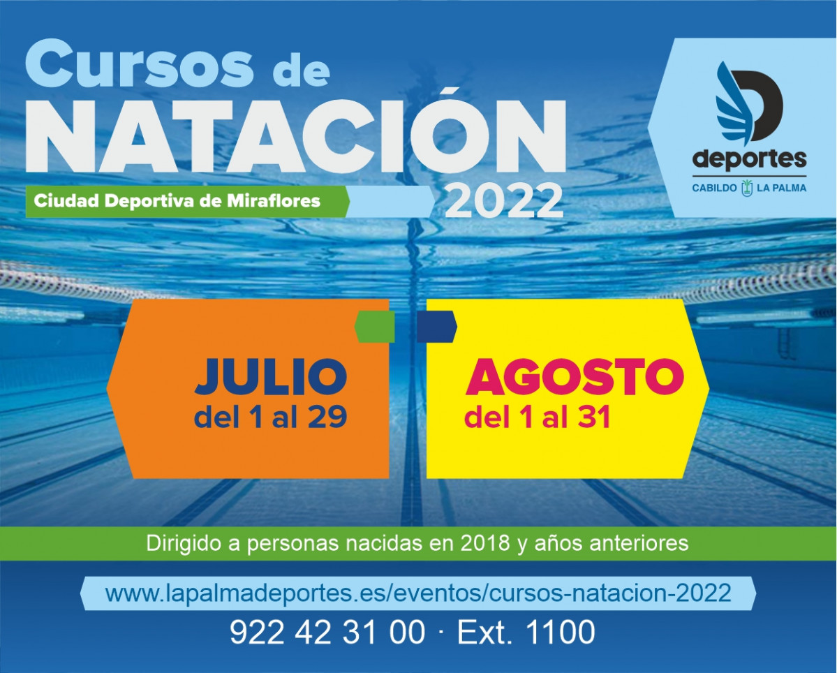 Cartel campus natacion 2022 0