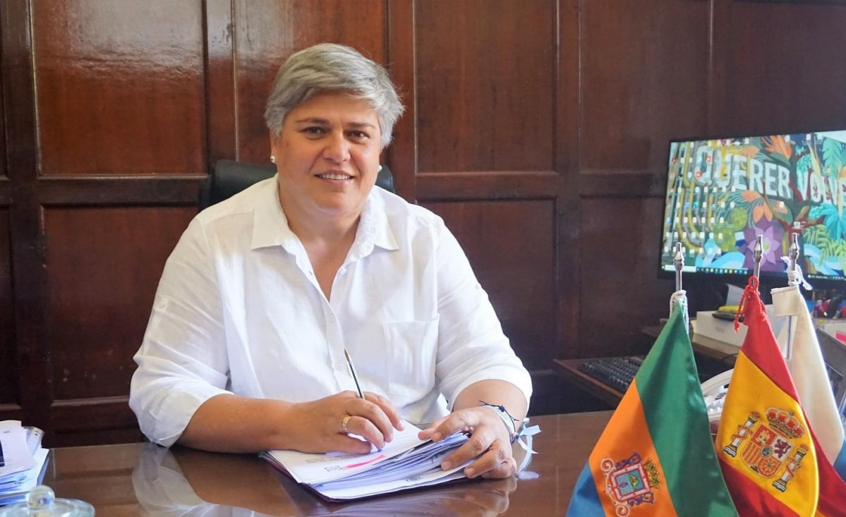 Alcaldesa de Los Llanos de Aridane, Noelia Garciu0301a Leal