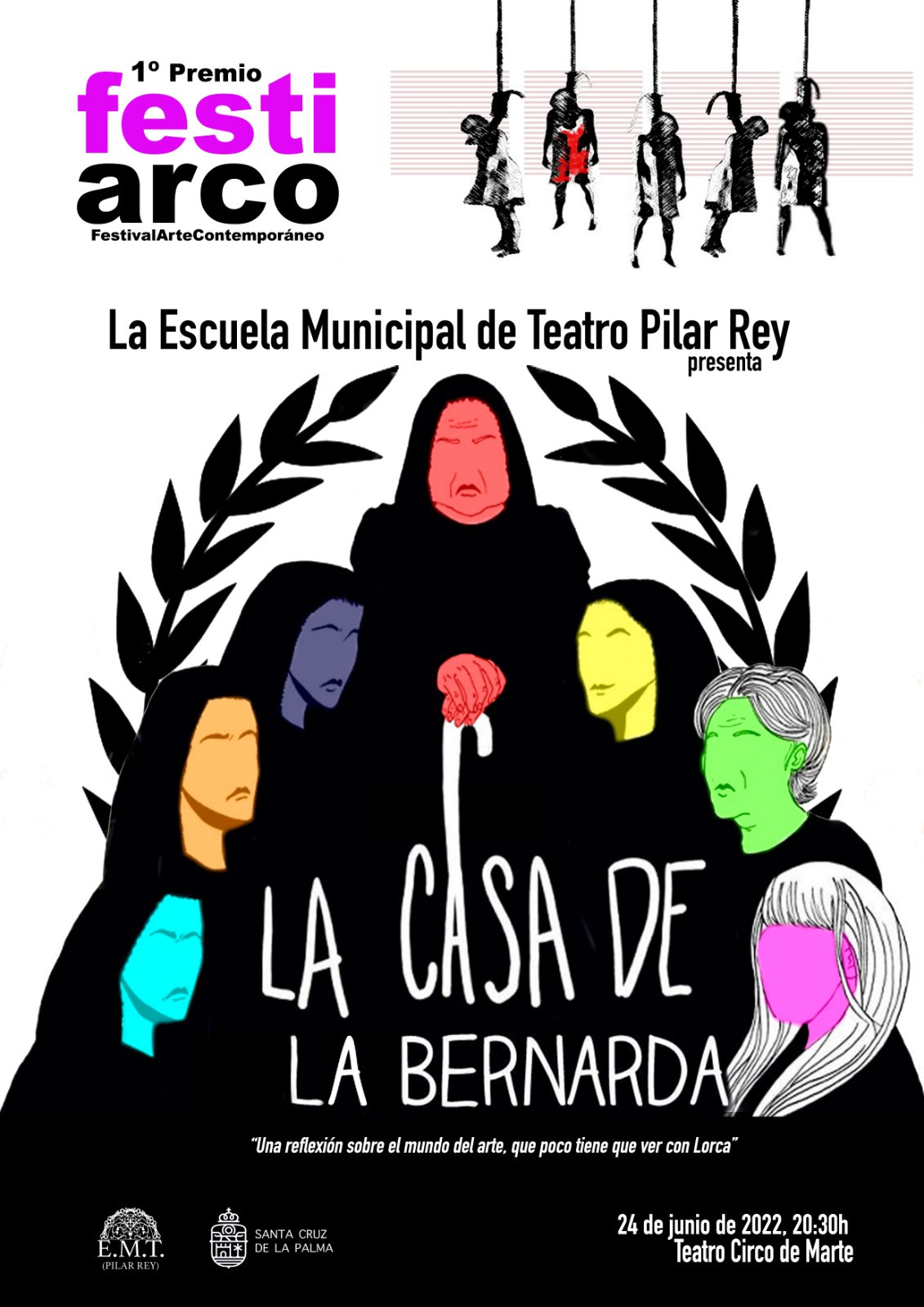 Cartel La Casa de la Bernarda