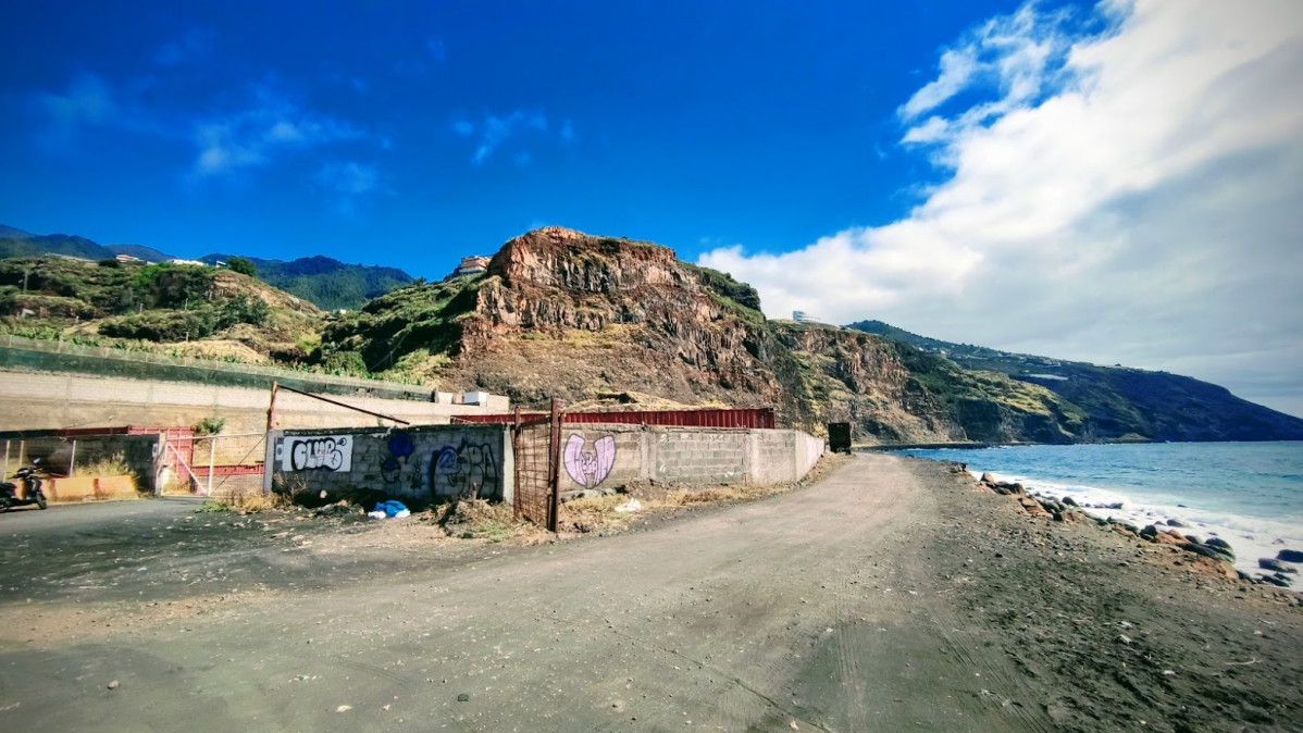 Fotografu00eda El solar de 4.000 metros cuadrados se encuentra en la zona norte de Santa Cruz de La Palma