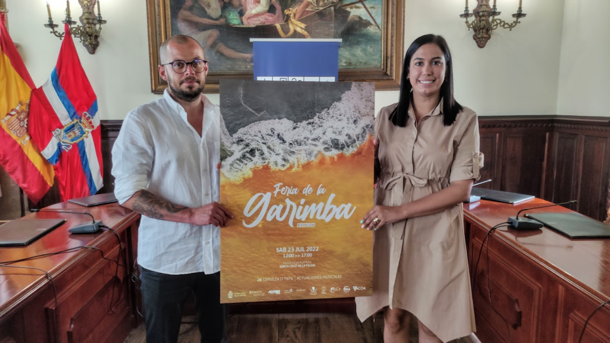 FOTO Presentaciu00f3n de cartel y detalles de la V Feria de la Garimba de Santa Cruz de La Palma