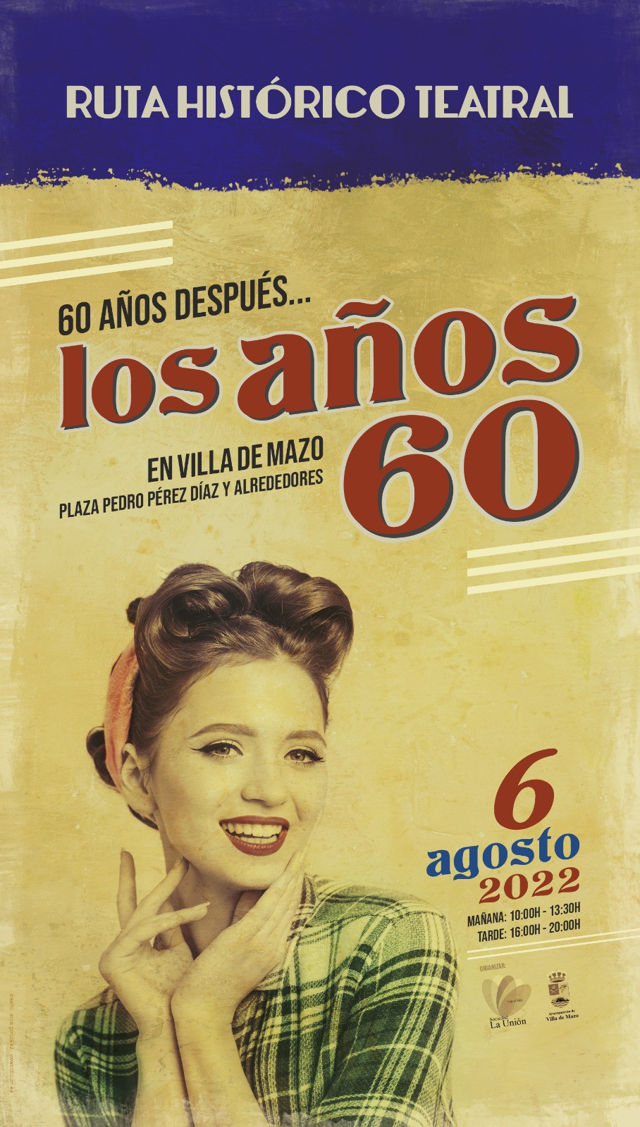 Cartel au00f1os 60.