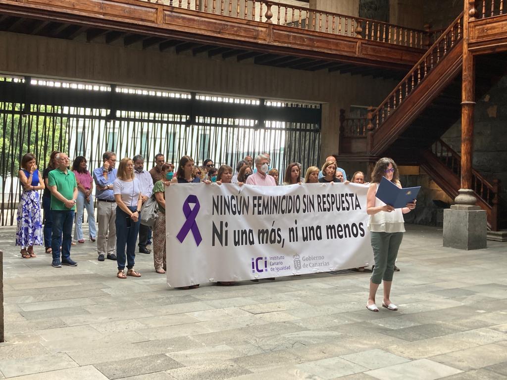 Lectura manifiesto en Tenerife