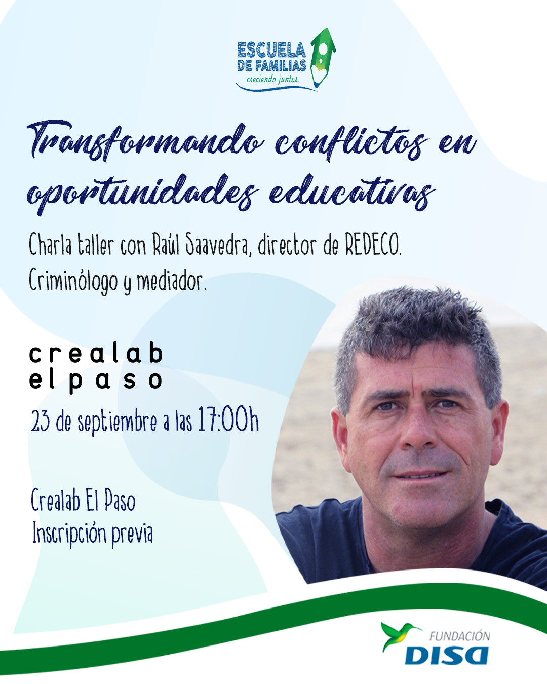 Escuela de Familias Fundaciu00f3n DISA La Palma 23 septiembre