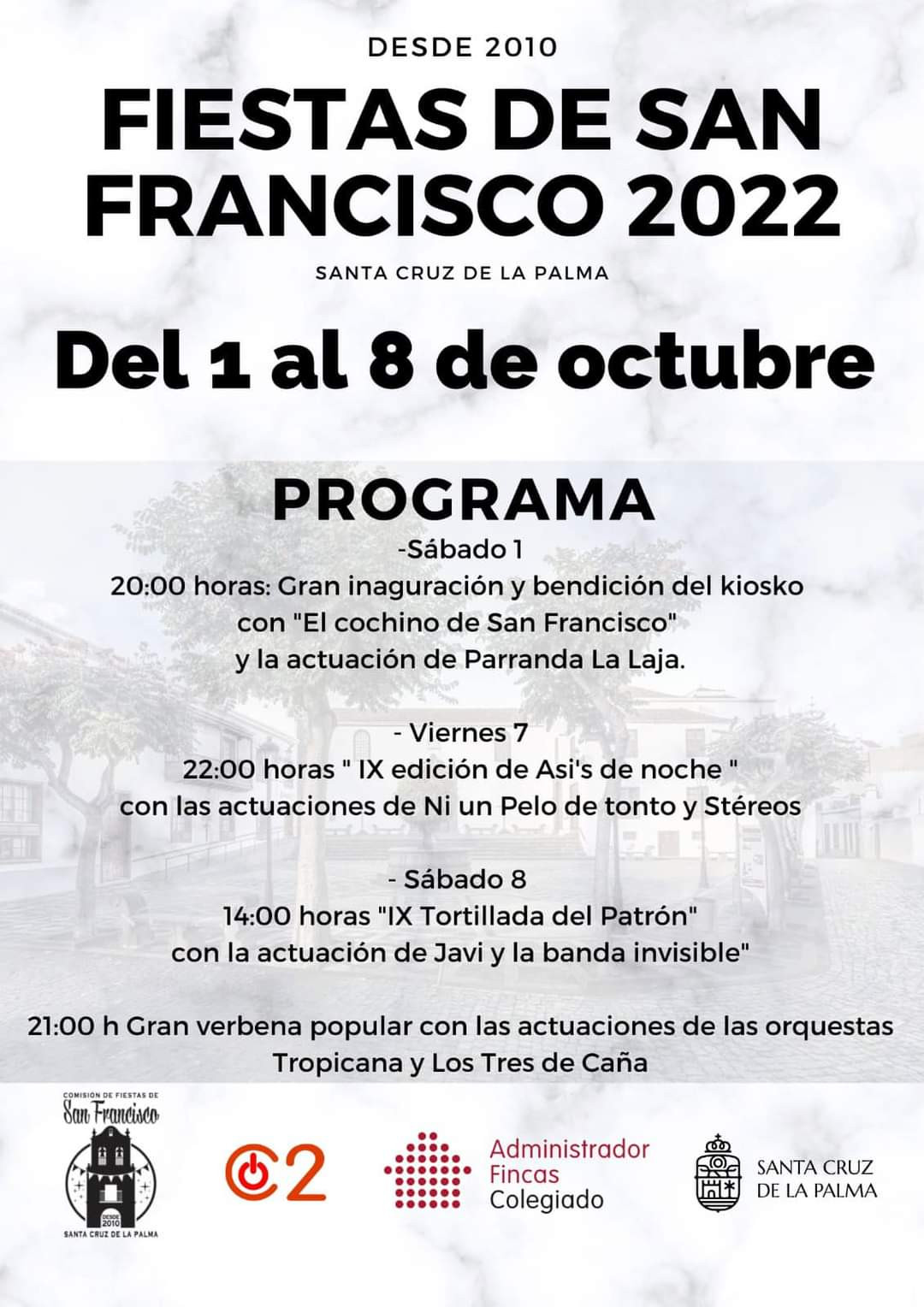 Programa Fiestas de San Francisco