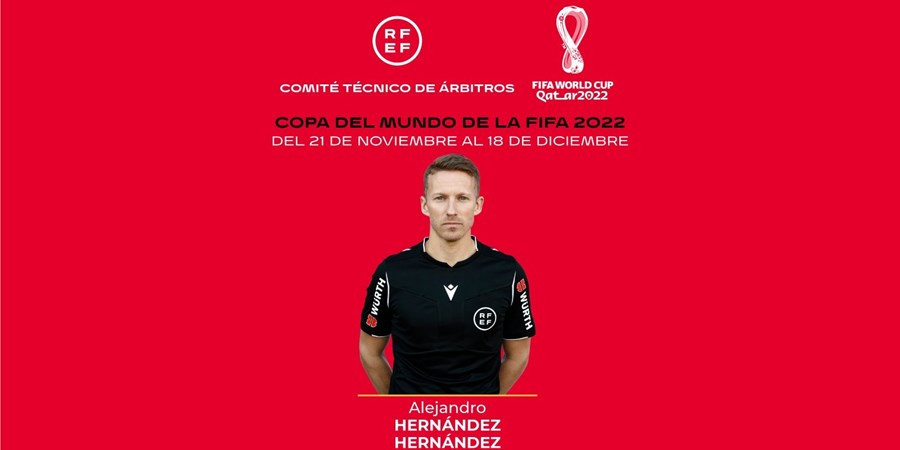 Hernandez Hernandez representara al arbitraje canario en el Mundial 1