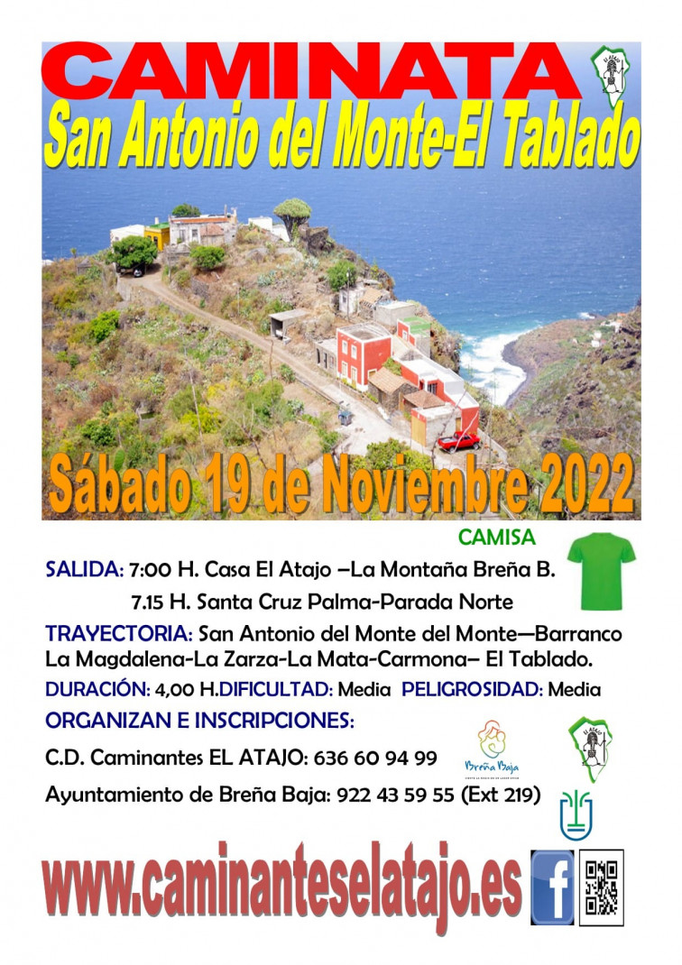Caminata 22 ElTablado Cartel