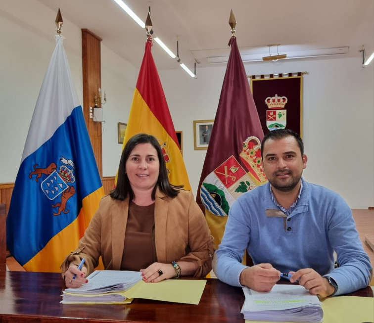 Goretti Pérez y Omar Fumero