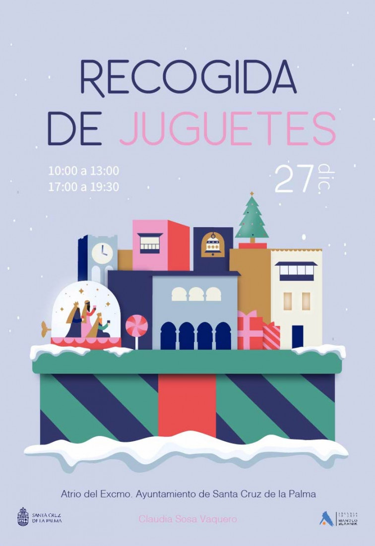 Cartel Recogida de Juguetes SCLaPalma 2022 vertical