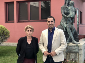 Borja Pérez y Ana Trujillo   Ayudas al Estudio