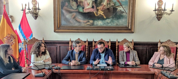 María Díaz, Ana Giménez, José María Segura, Juan Nosé Neris, Goretti Almeida y Elisa Hdez