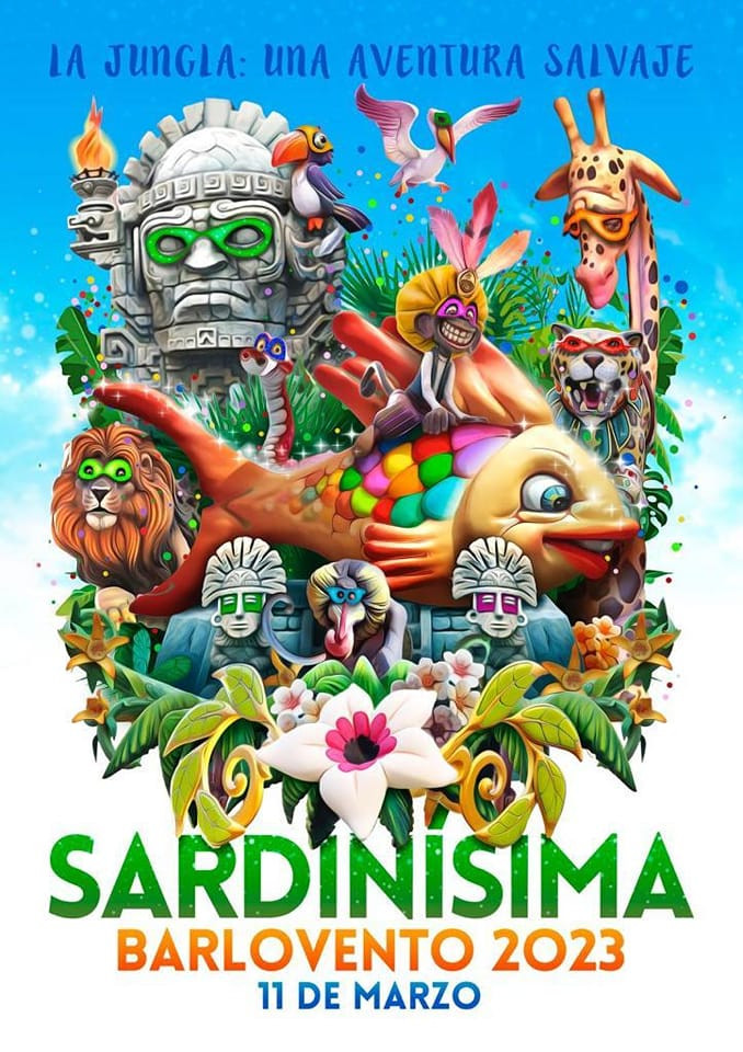 CARTEL ANUNCIADOR SARDINu00cdSIMA