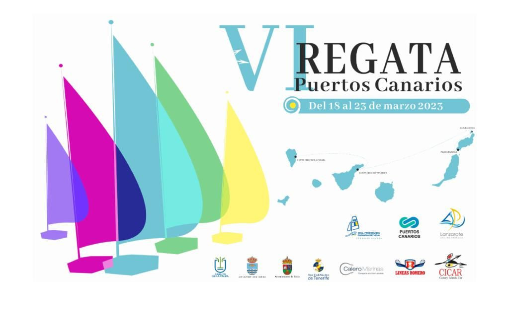 Cartel VI Regata Puertos Canarios