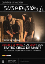 Cartel SuspensiON CIRCO DE MARTE
