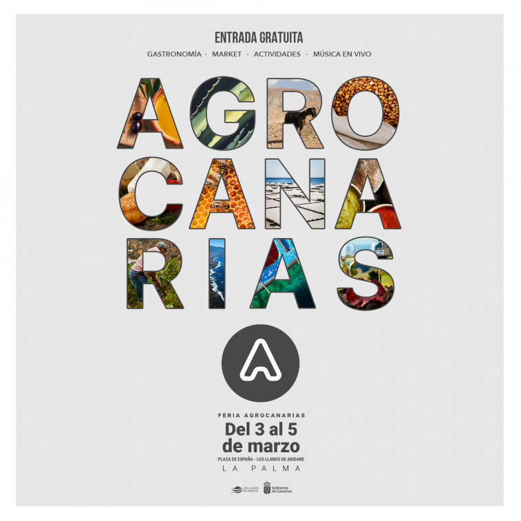 Cartel Feria Agrocanarias en La Palma 1