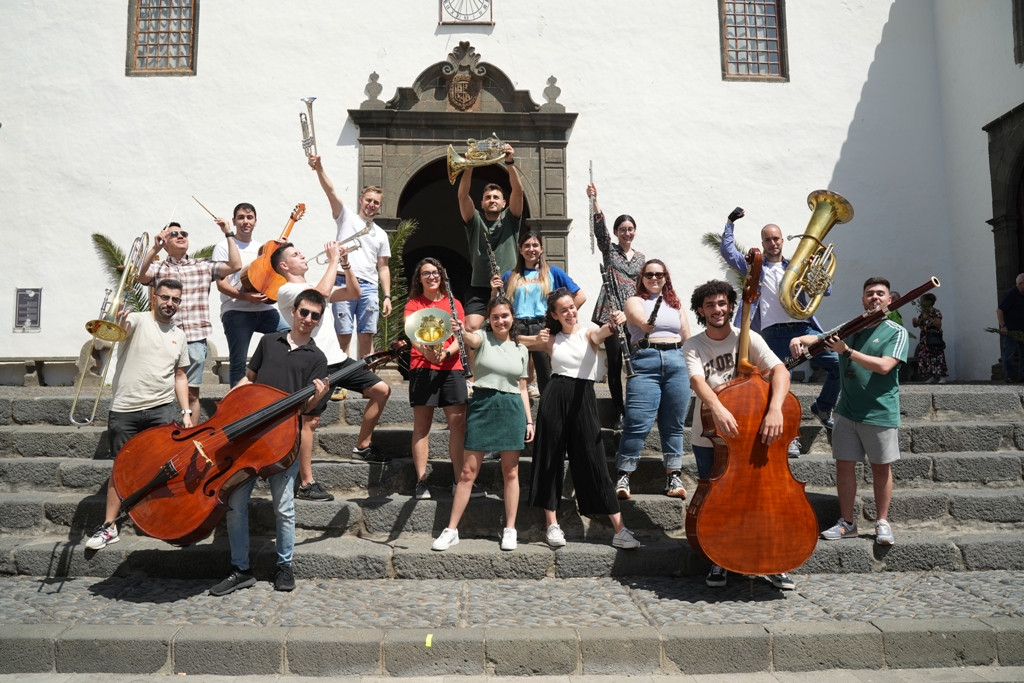 La JOCAN ya se encuentra en La Palma preparando la gira 2023