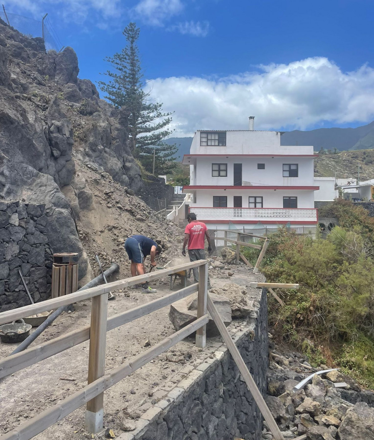 Obra en PLaya El Fuerte