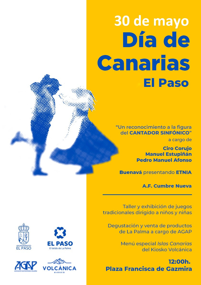 CARTEL Du00cdA DE CANARIAS 2023 EL PASO