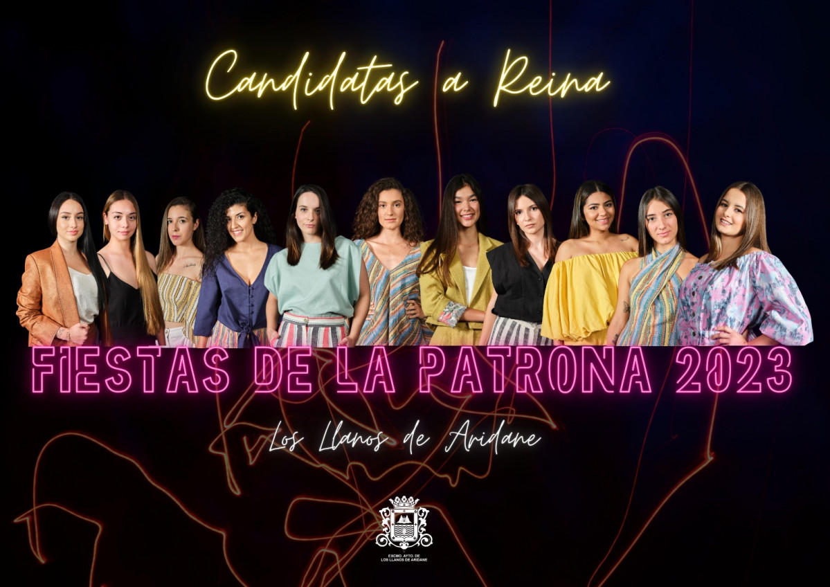 Candidatas Reina de La Patrona