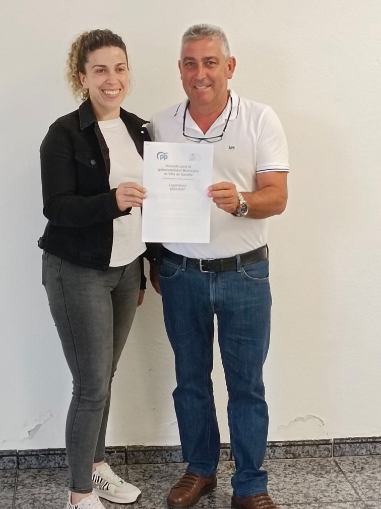 Lorena Rodríguez y José Ángel Sánchez