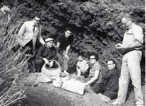 Excavaciu00f3n de La Cucaracha en 1963