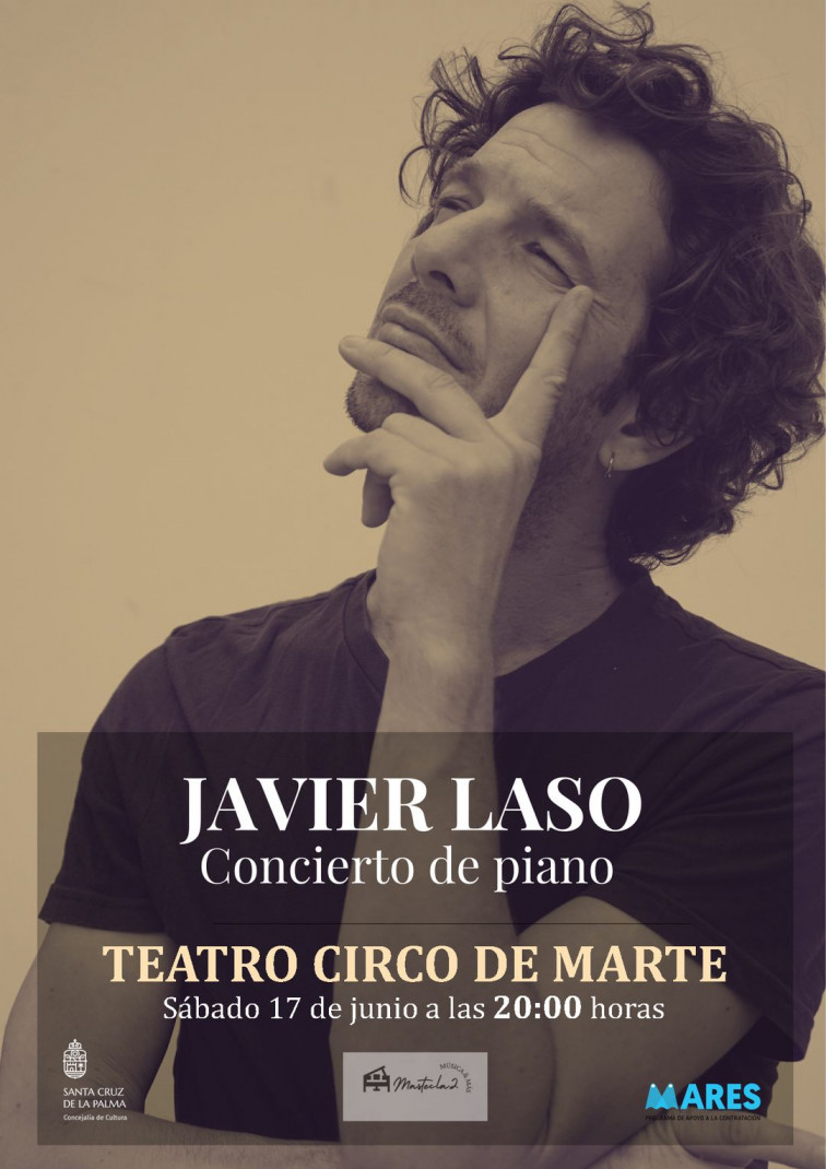 Cartel concierto Javier Lasso