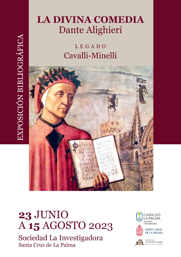 Cartel expo legado Cavalli Minelli DANTE