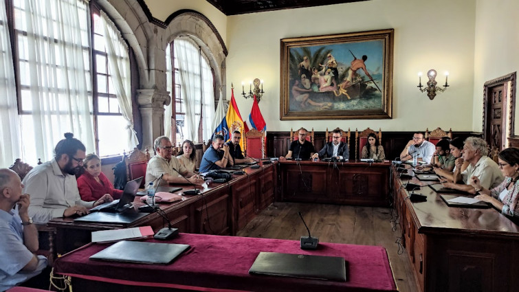 Foto Instante de la Comisión Informativa del PGOU de Santa Cruz de La Palma