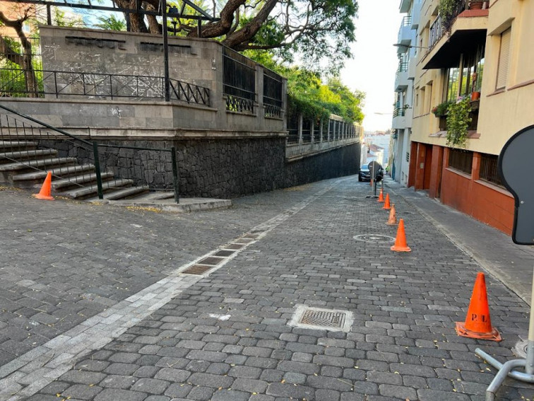 Foto obras calle San José