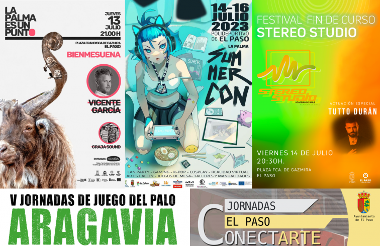 EVENTOS EL PASO FIN DE SEMANA 12 16 JUL