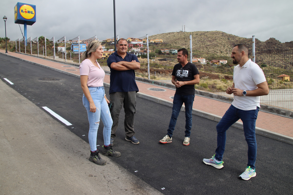 Obras acceso Lidl