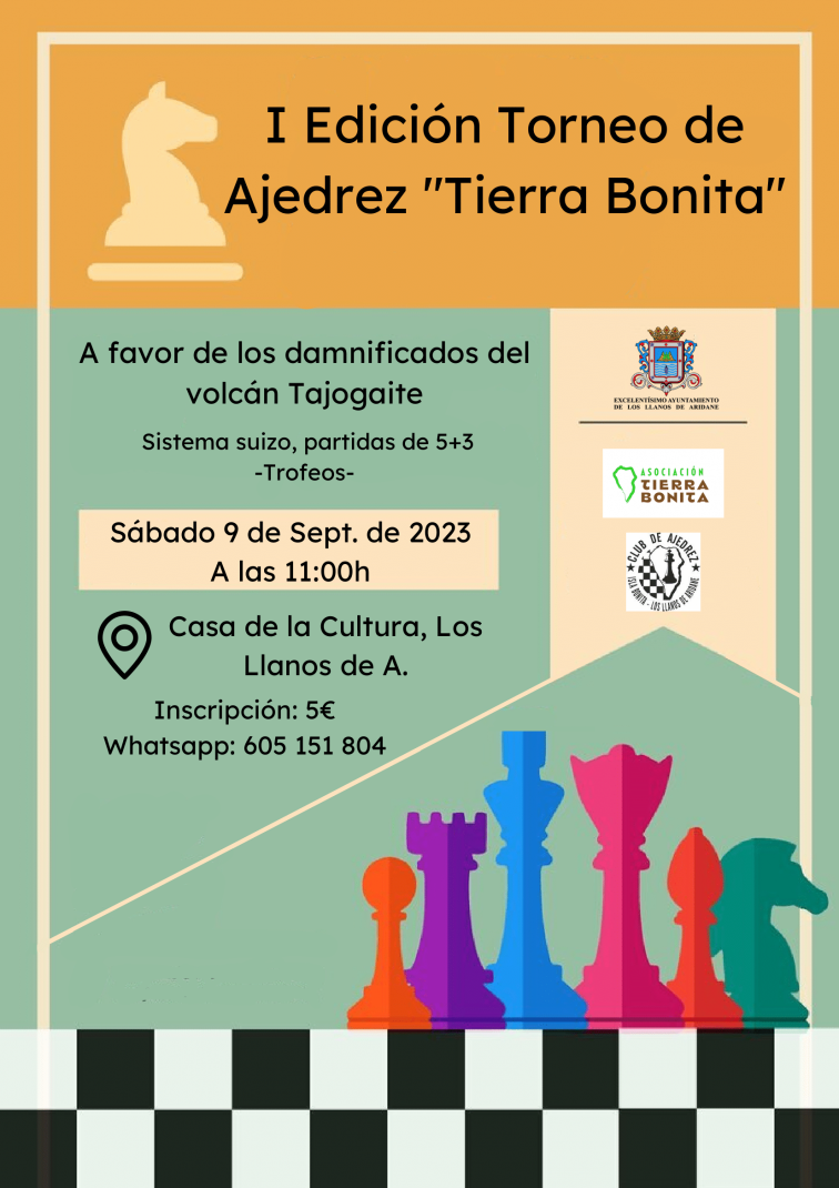 Torneo de ajedrez Tierra Bonita 1