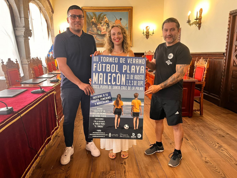 Se abren las inscripciones para participar en el III 220823 Torneo de Verano de Fútbol Playa en Santa Cruz de La Palma
