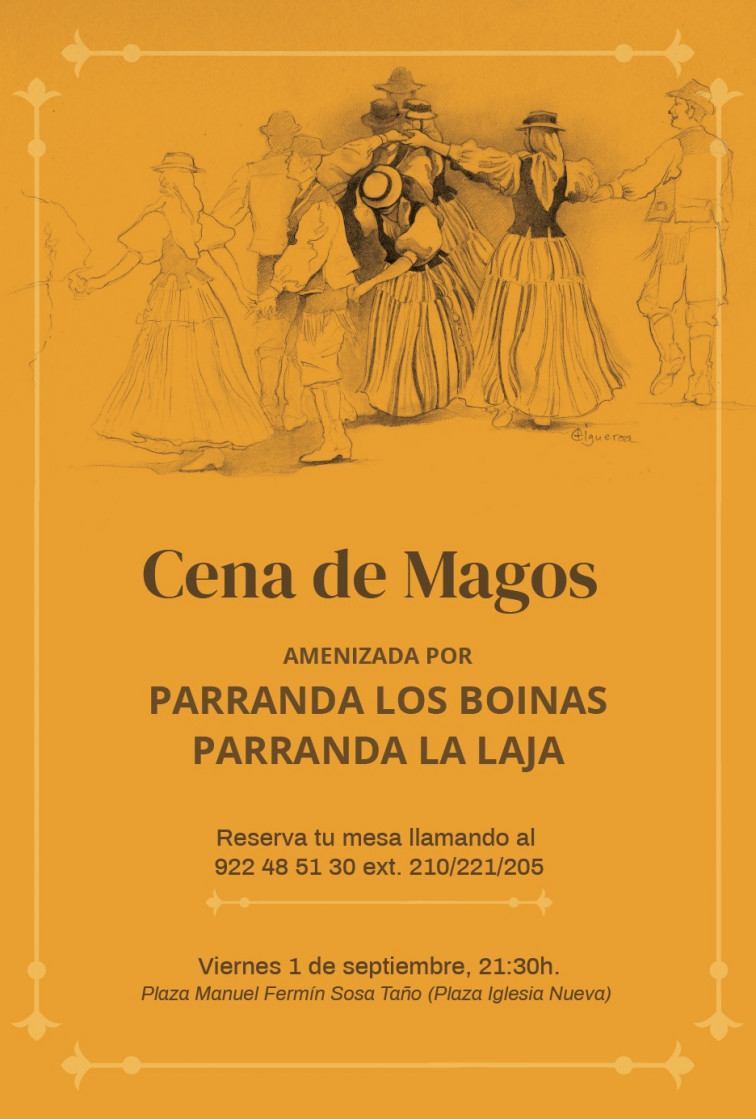 CENA DE MAGOS EL PASO