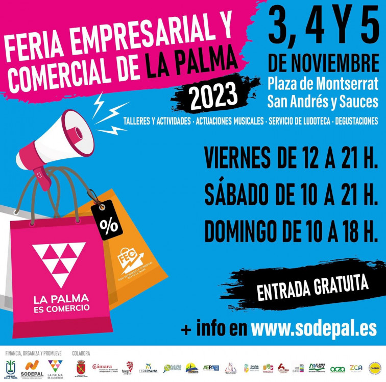 Cartel feria empresarial