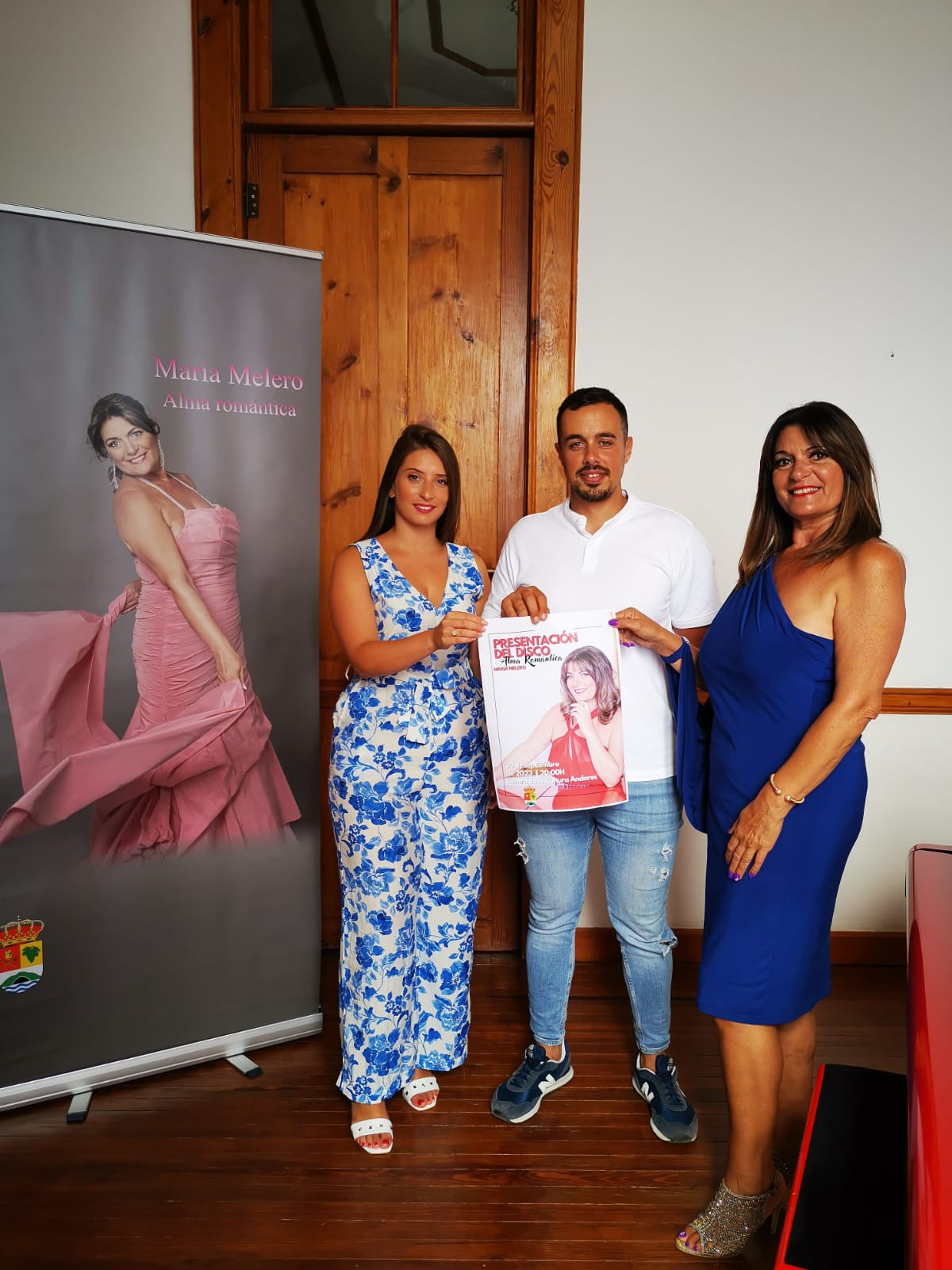 Presentaciu00f3n disco Maru00eda Melenero Villa de Mazo