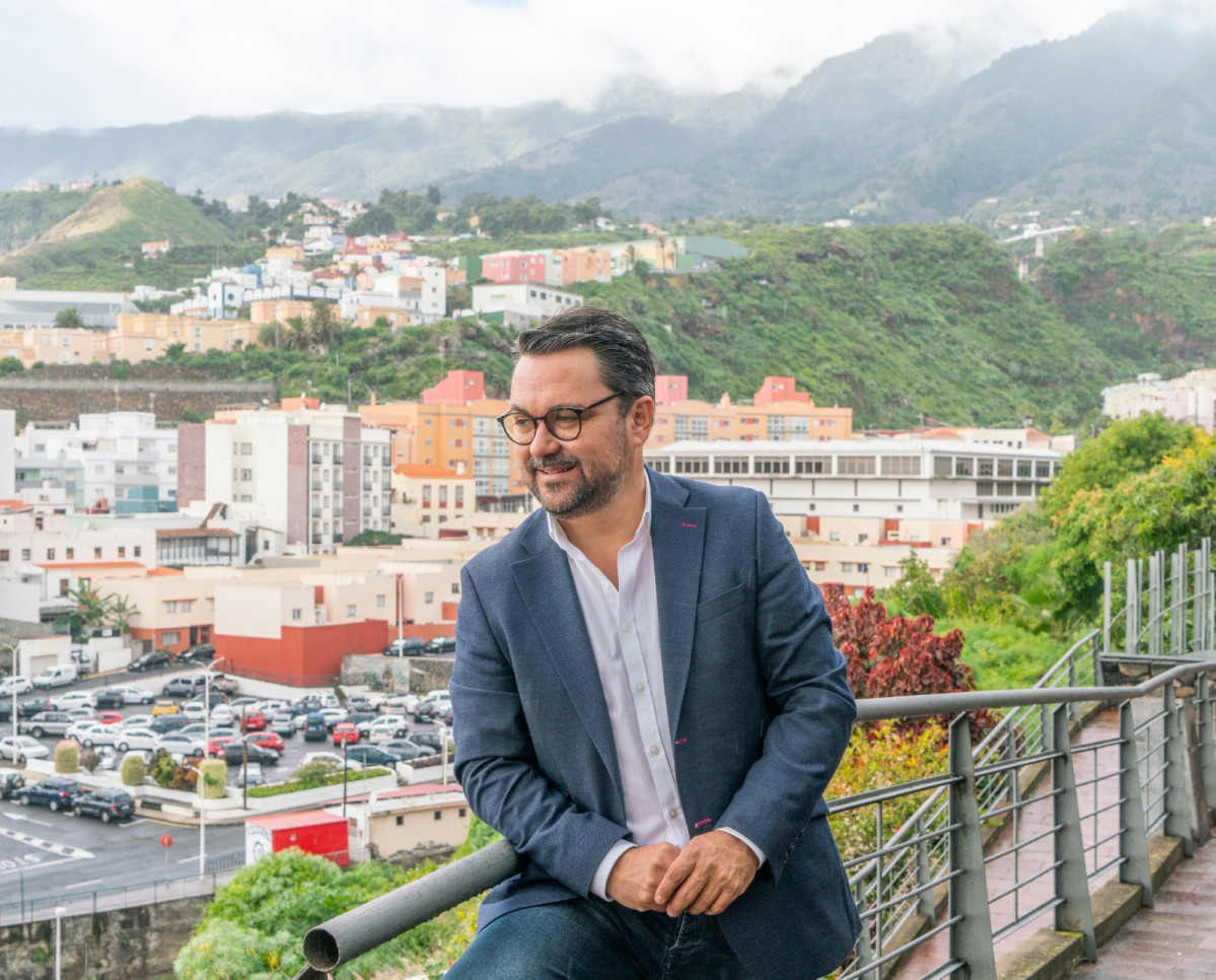 Foto Asier Antona, alcalde de Santa Cruz de La Palma