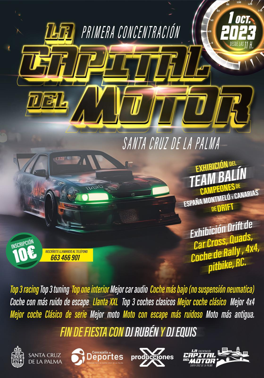 Cartel Capital del motor