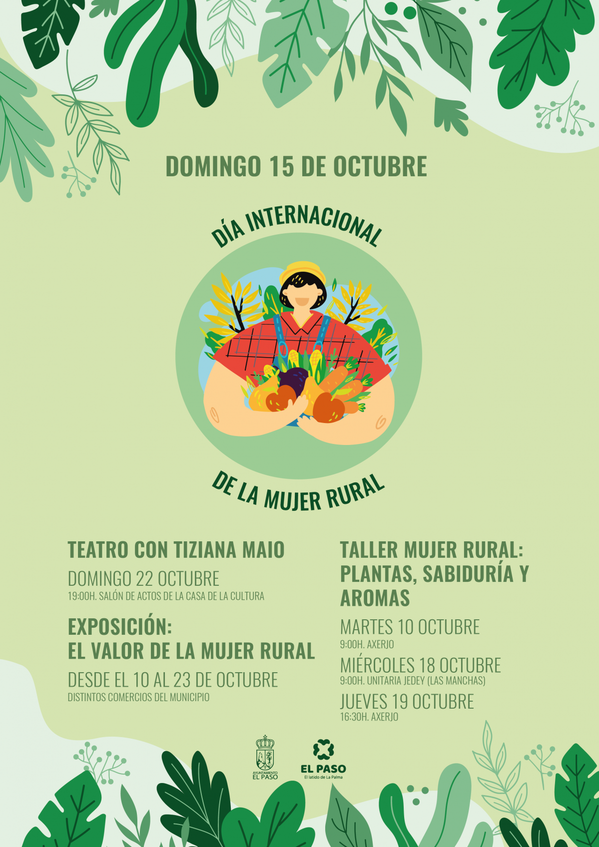 DIA DE LA MUJER RURAL CARTEL