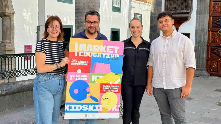 FOTO Cartel del I Market Educativo de Santa Cruz de La Palma