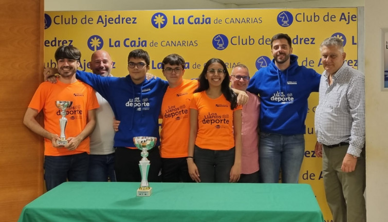 CLUB DE AJEDREZ ISLA BONITA SUBCAMPEON CANARIAS RAPIDAS
