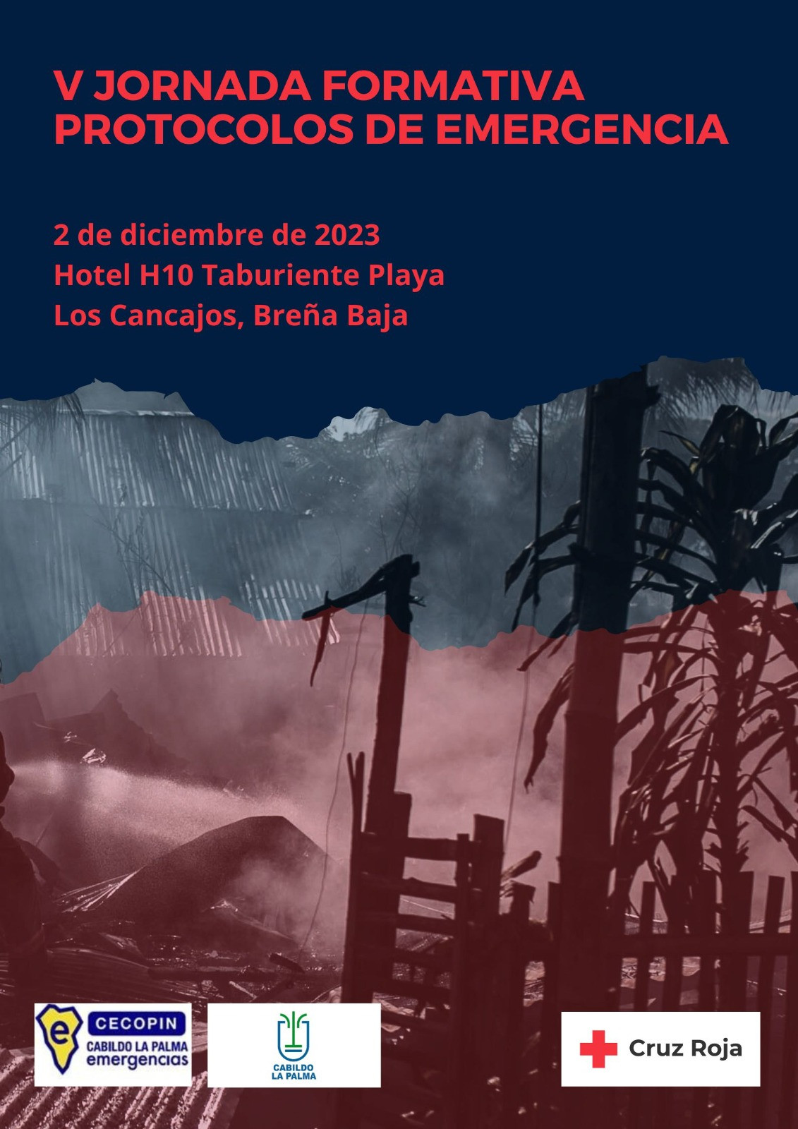 Cartel V Jornada Formativa Protocolos de Emergencia