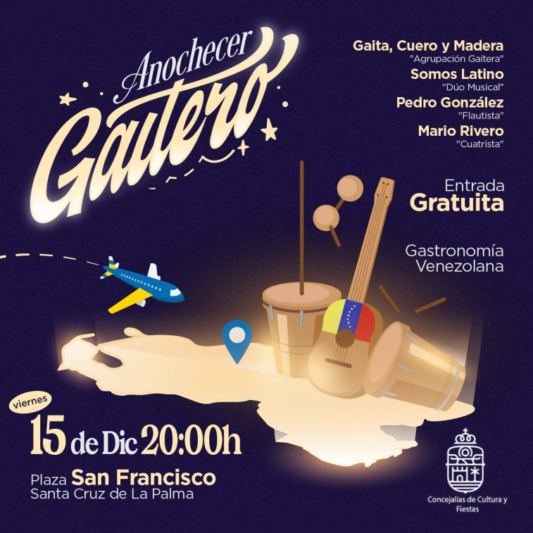 Cartel Anocher Gaitero