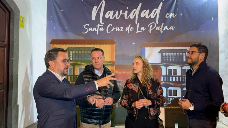 Un momento de la visita