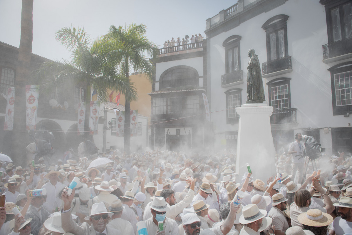 Detalle de Los Indianos 2023 en Santa Cruz de La Palma