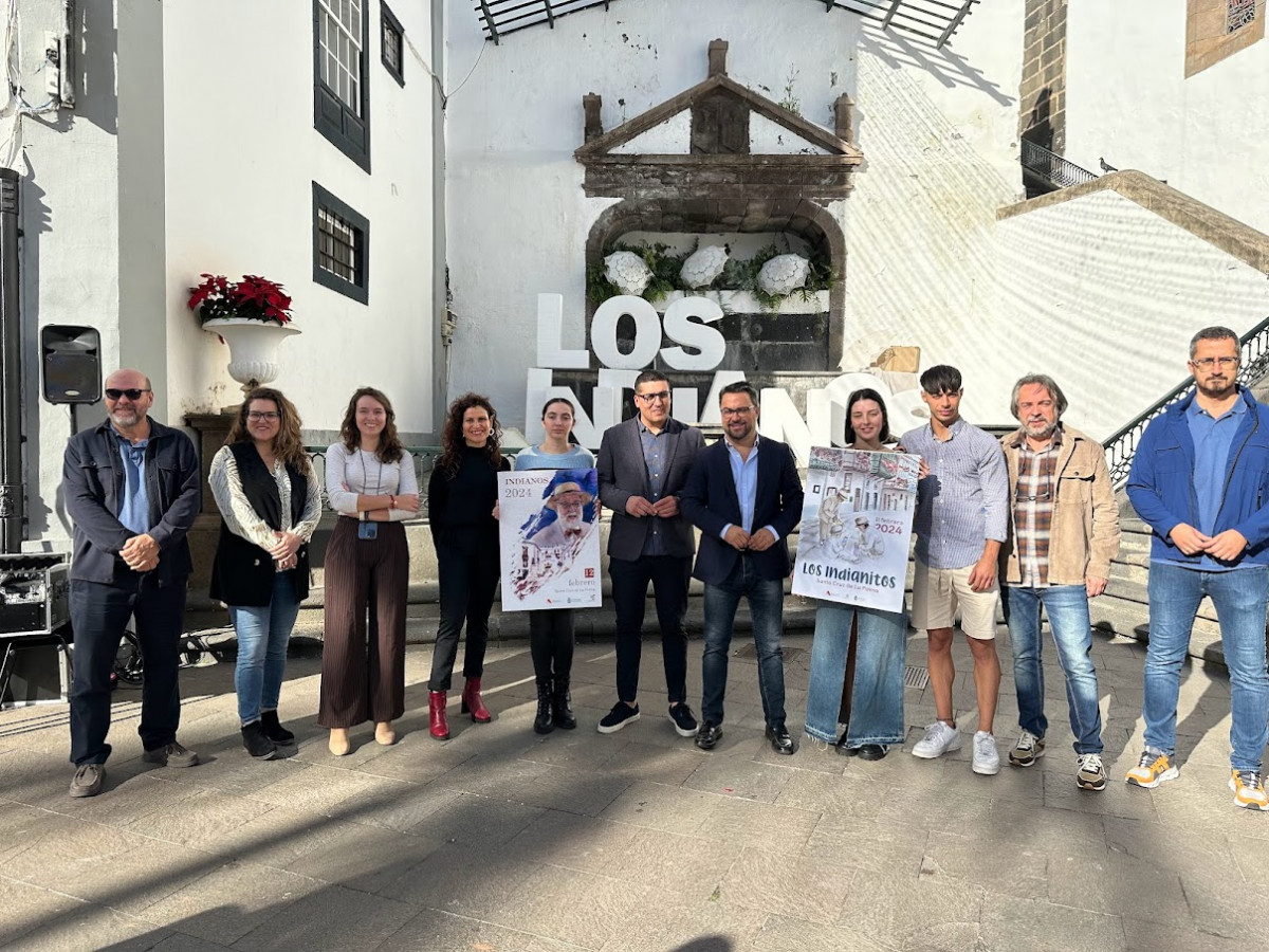 FOTO 1 presentaciu00f3n carteles oficiales de Los Indianos y Los Indianitos 2024