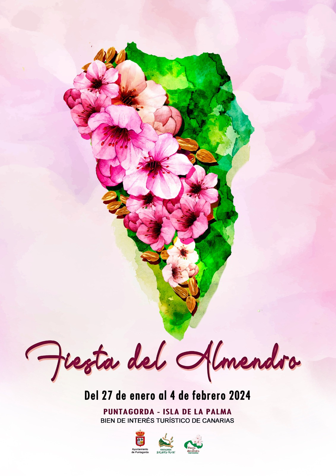 Cartel Fiesta del Almendro 2024