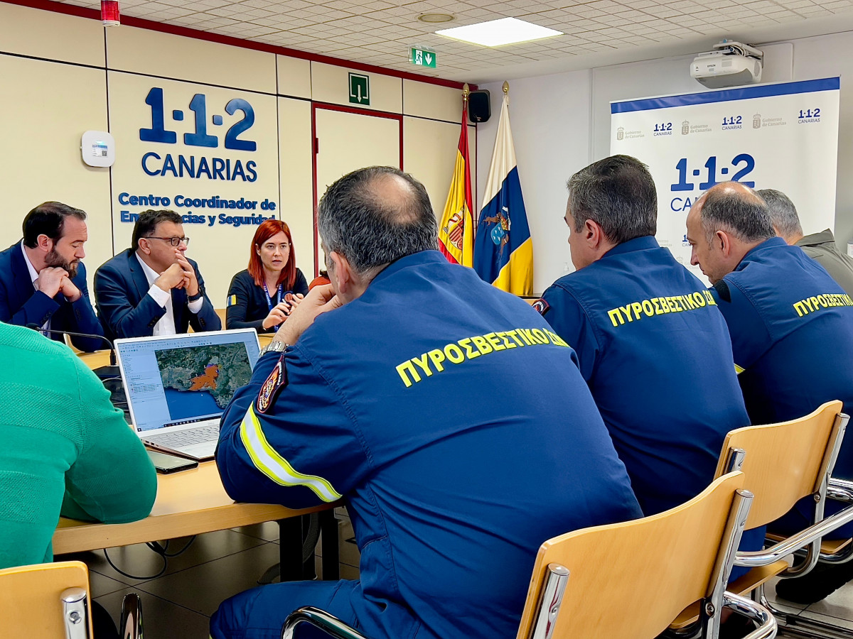 180124 Visita delegaciu00f3n Bomberos de Grecia