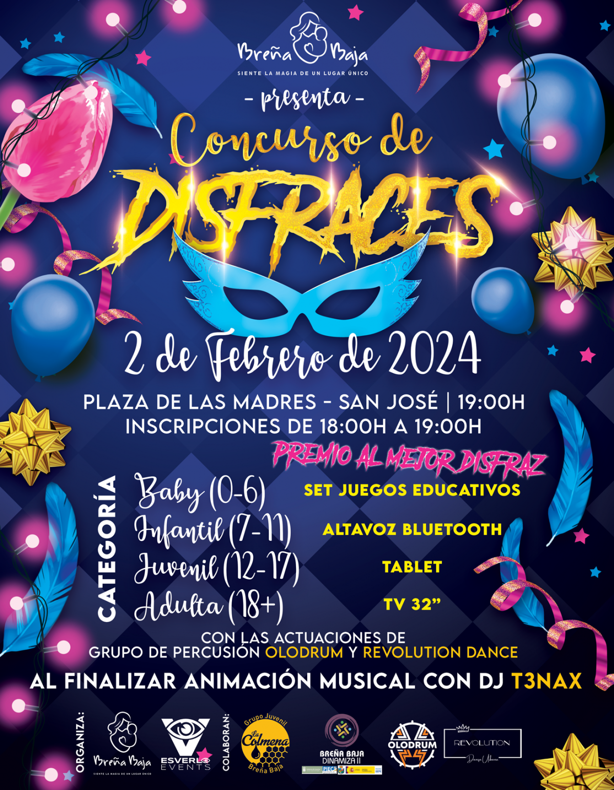 Juventud Disfraces 24 Cartel[313506]